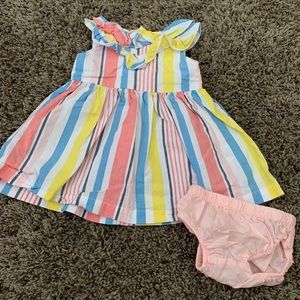 Carter’s dress and diaper cover
